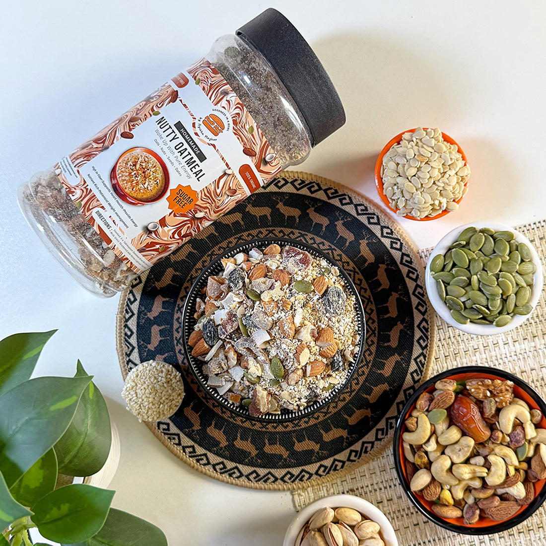 NUTTY OATMEAL (Sugar Free)