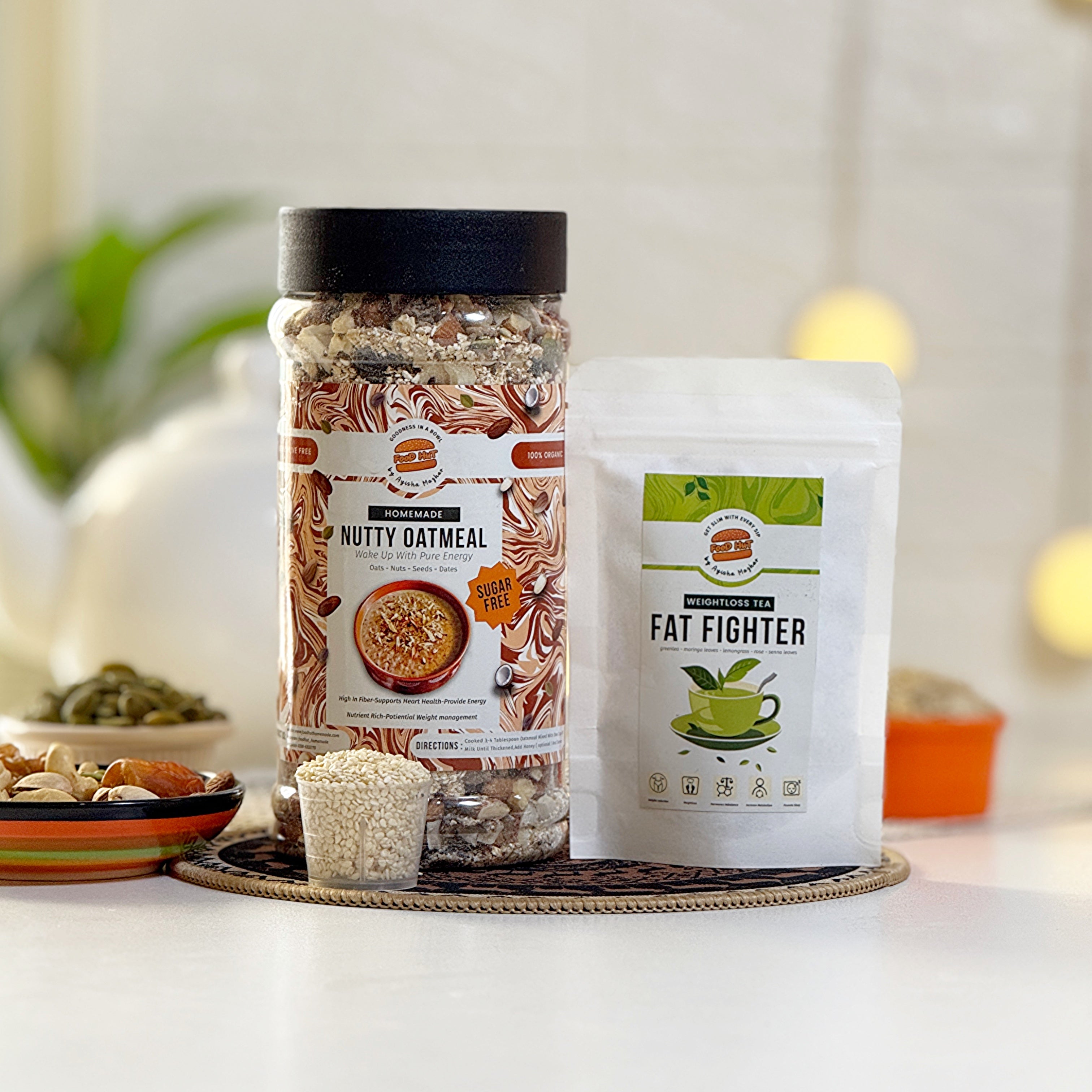 NUTTY OATMEAL (Sugar Free)